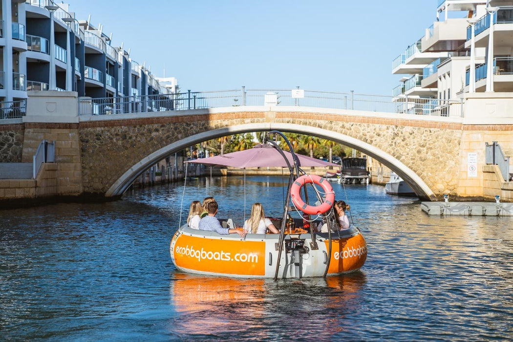 1.5 - Hour Self - Drive Bbq Boat Hire - Group Of 1 To 6 People - Mandurah - We Wander