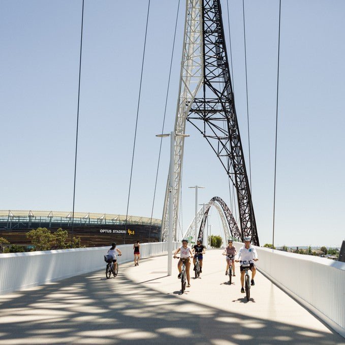 Forsehore East Perth Bike Tour & 1 Waterbottle - We Wander