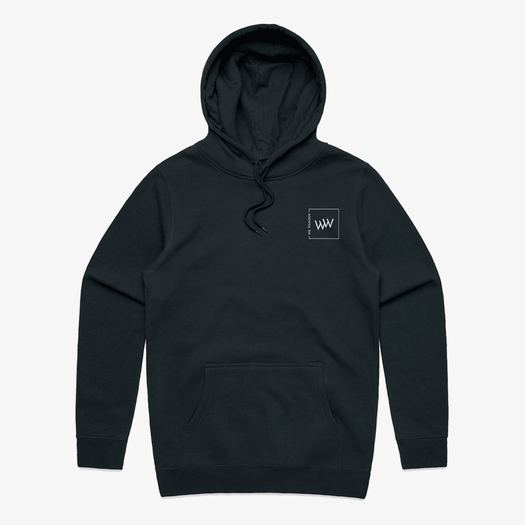 Men's Stencil Hoodie - We Wander